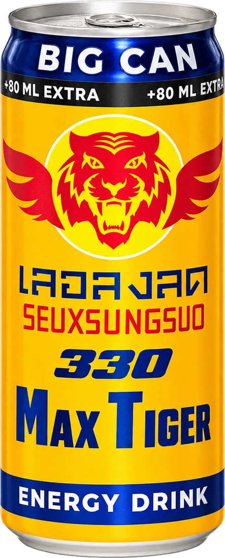 Max Tiger 330ml Big Can energy drink